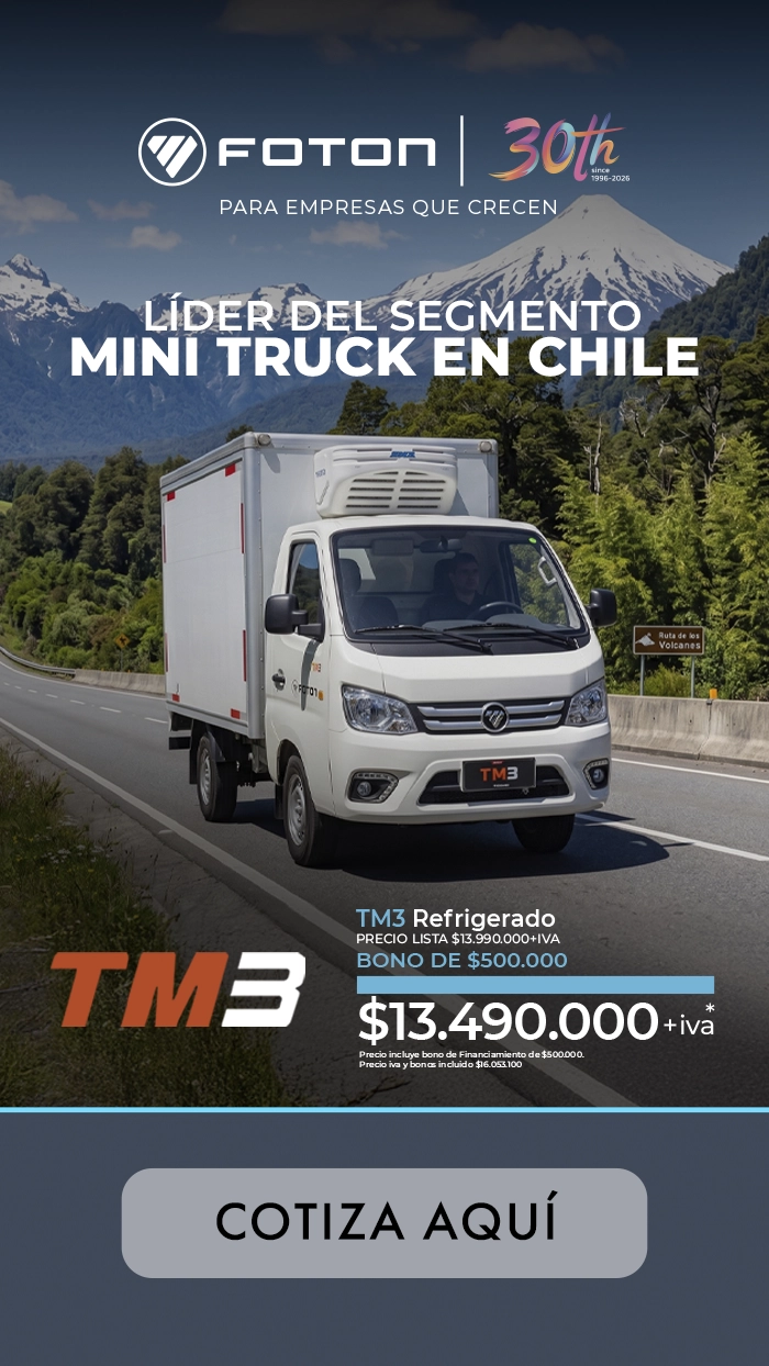 foton tm3 refrigerado