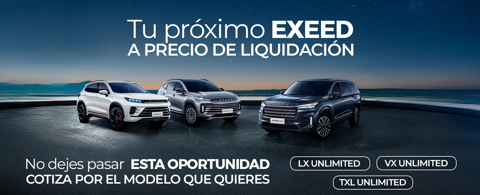 EXEED LIQUIDACION