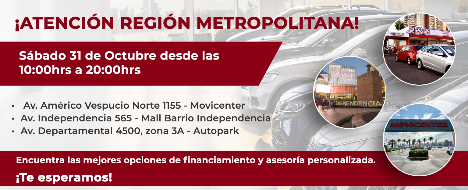 Apertura Sábado 31 de Octubre RM