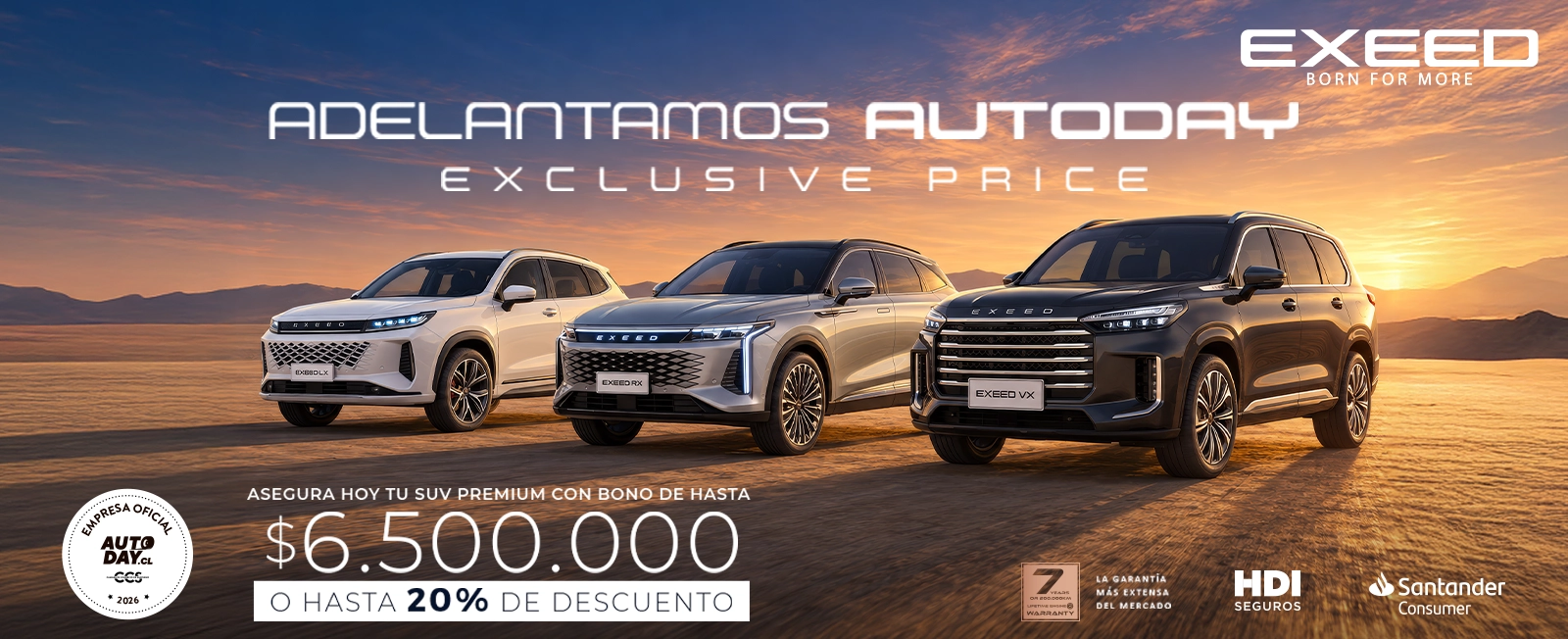 ADELANTAMOS AUTODAY EXEED