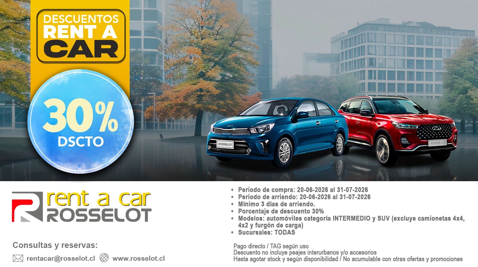 Vacaciones de Invierno 30% de Descuento