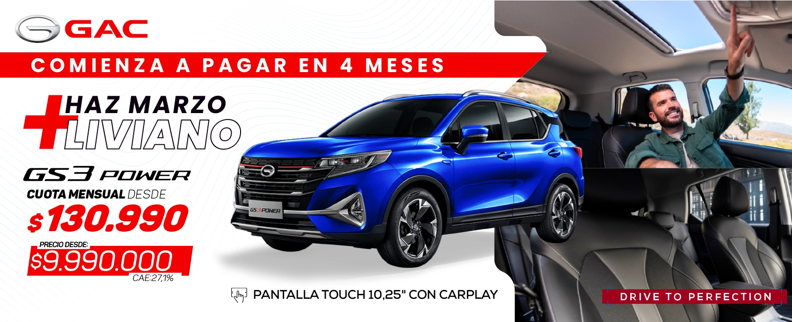 GAC GS3 Banner GAC GS3