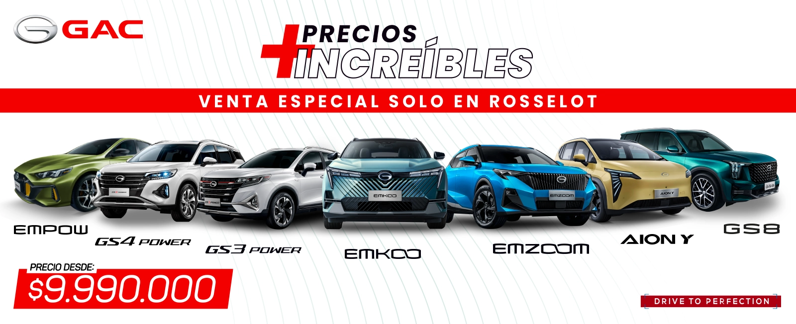 GAC PRECIOS INCREIBLES Banner GAC PRECIOS INCREIBLES