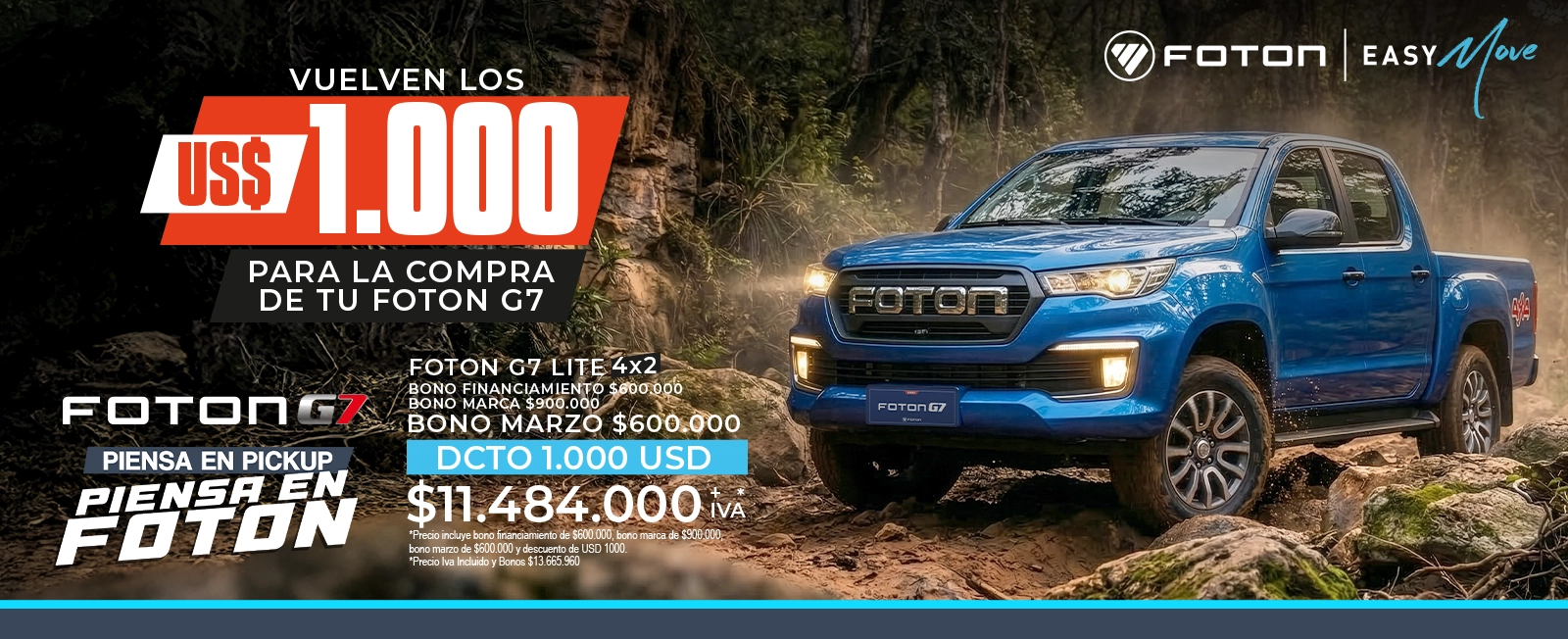 FOTON G7 Banner FOTON G7