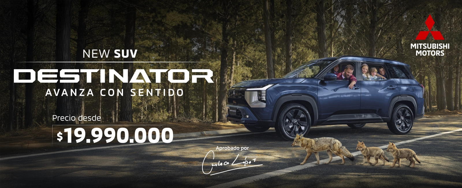 Mitsubishi Destinator Banner Mitsubishi Destinator