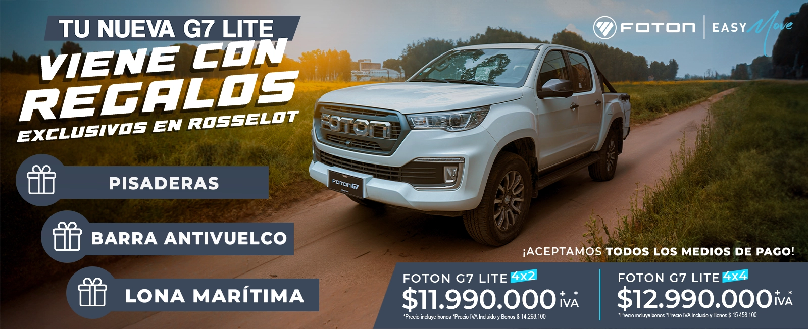 Banner FOTON G7