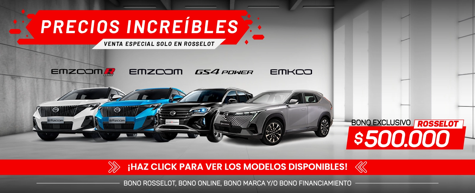 Banner GAC PRECIOS INCREIBLES