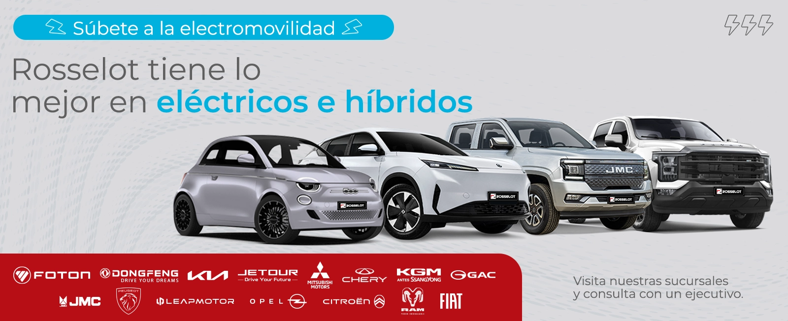 Súbete a la electromovilidad Banner Súbete a la electromovilidad